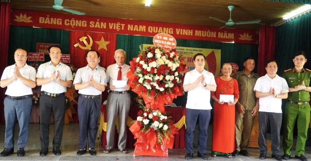 Sôi nổi “Ngày hội toàn dân bảo vệ ANTQ” điểm năm 2024 tại TDP Tuần Cầu, phường Trung Lương