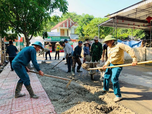 Phường Trung Lương quyết tâm về đích phường đạt chuẩn đô thị văn minh